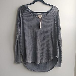NWT Lucky Brand Blue Thermal Size Large
